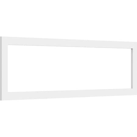 Ekena Millwork Prescott Decorative Wall Panel (Two-Piece), 40"W x 12"H x 3/8"P WALP40X12X037PRE